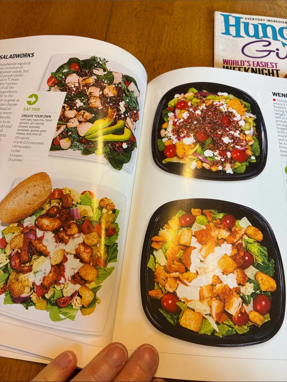 Lot of 2 healthy cooking recipe magazines